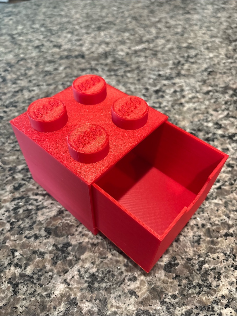 NWOT LEGO Red Mini Storage Drawer - Brick Design - Picture 1 of 10
